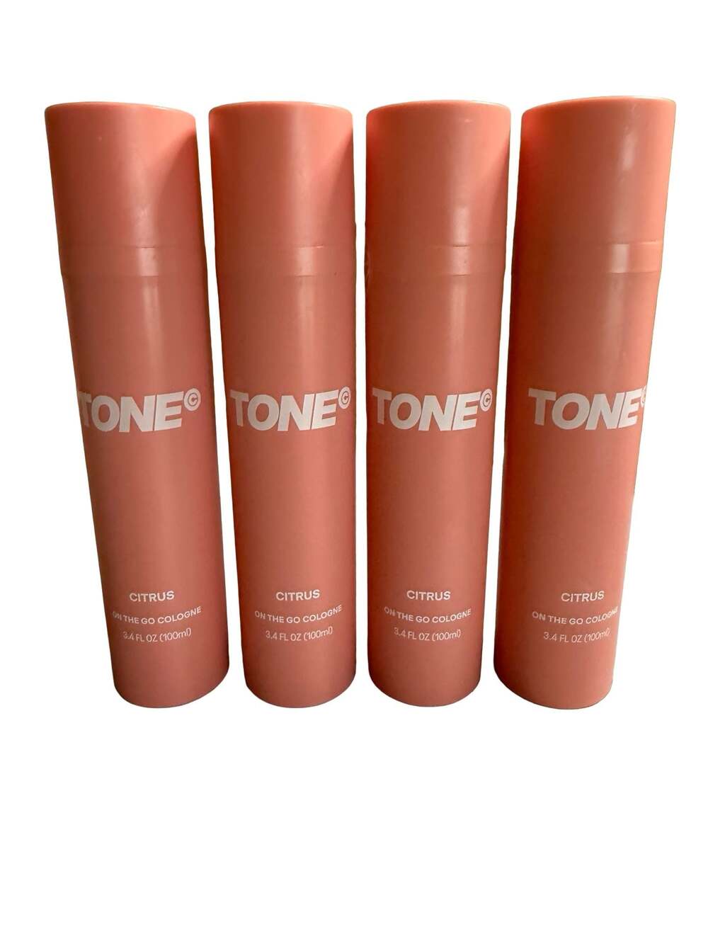 TONE Citrus On-The-Go Cologne - 3.4 FL OZ (Set of 4)